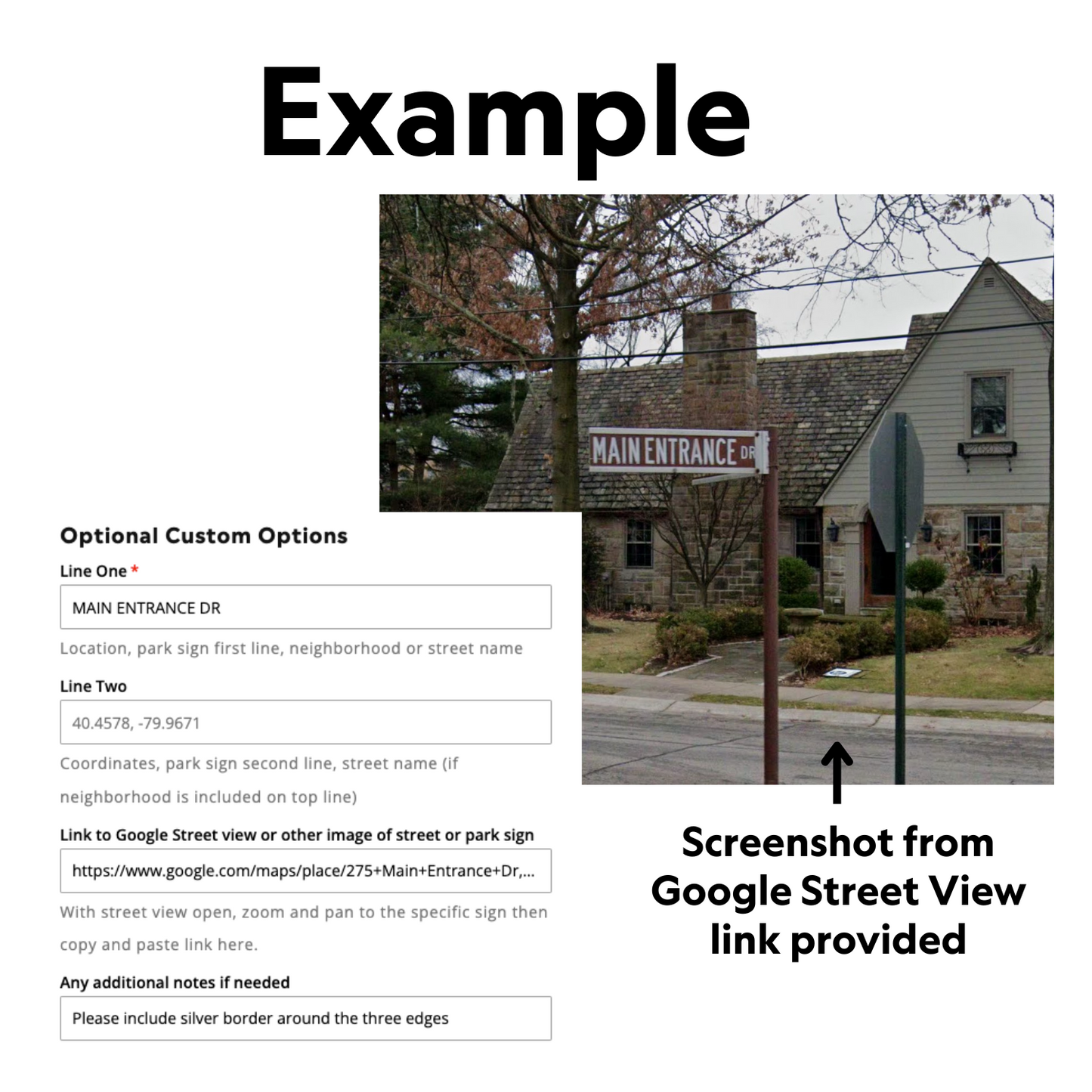 Custom Street Signs (12 Pack)