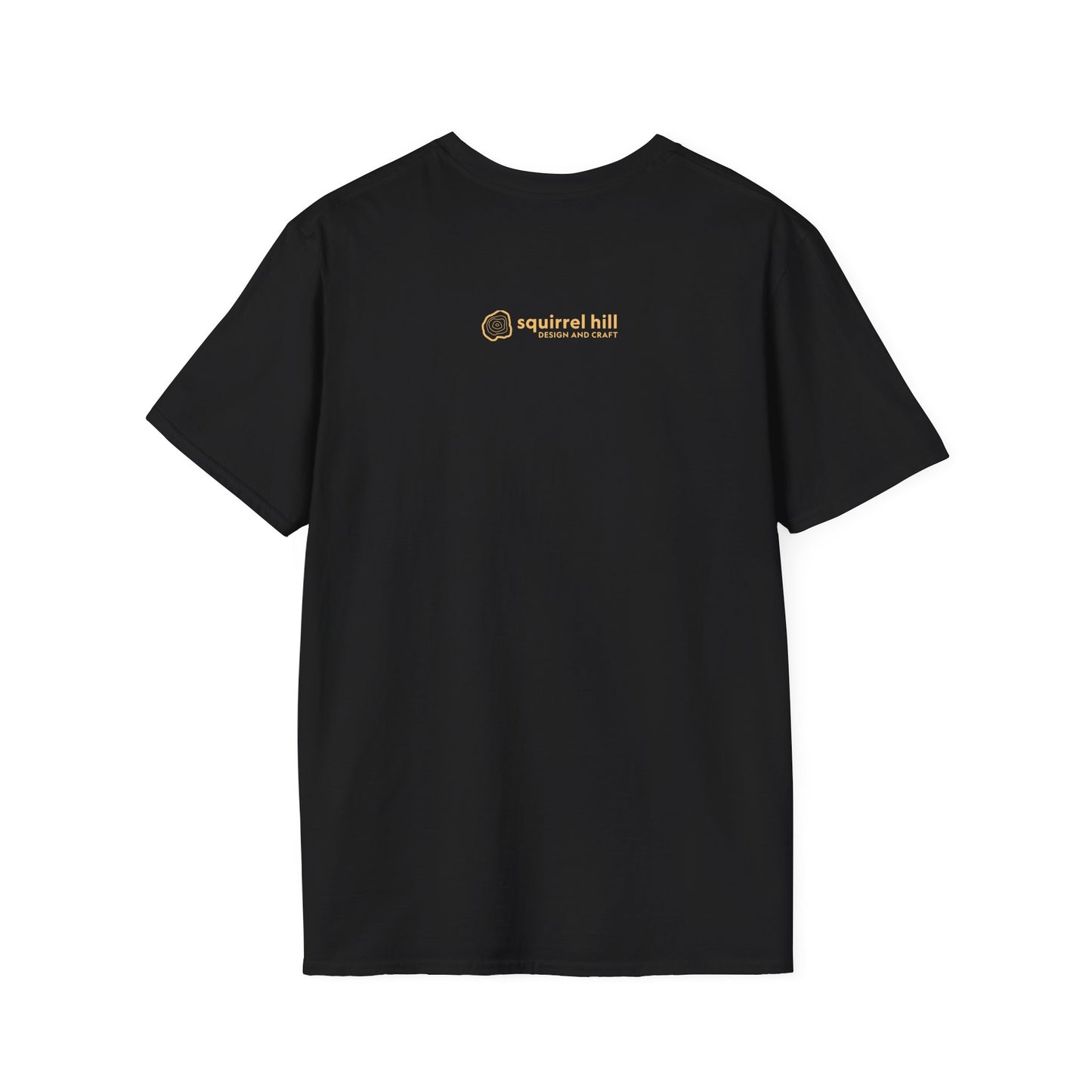 The back of the Butthole Window Unisex Softstyle T-Shirt