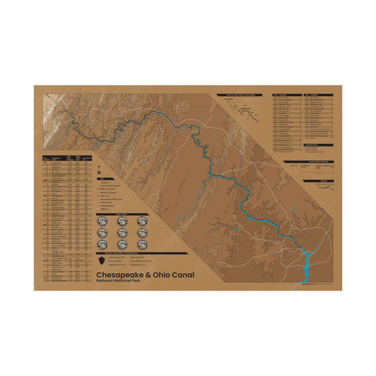 C&O Trail Poster
