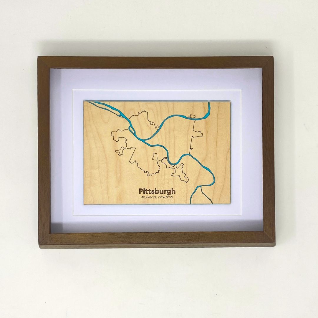 Pittsburgh Single Layer Map