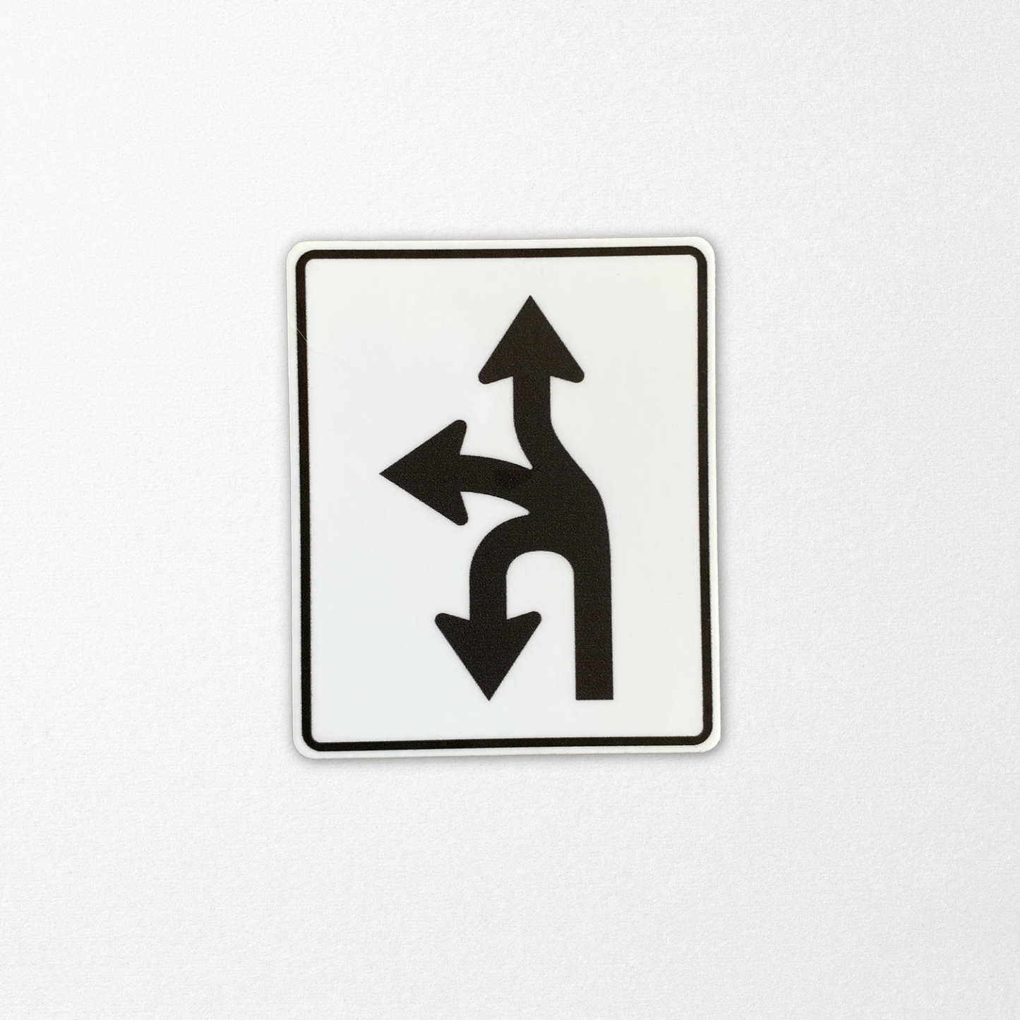 Crazy Pittsburgh road sign turned into a sticker