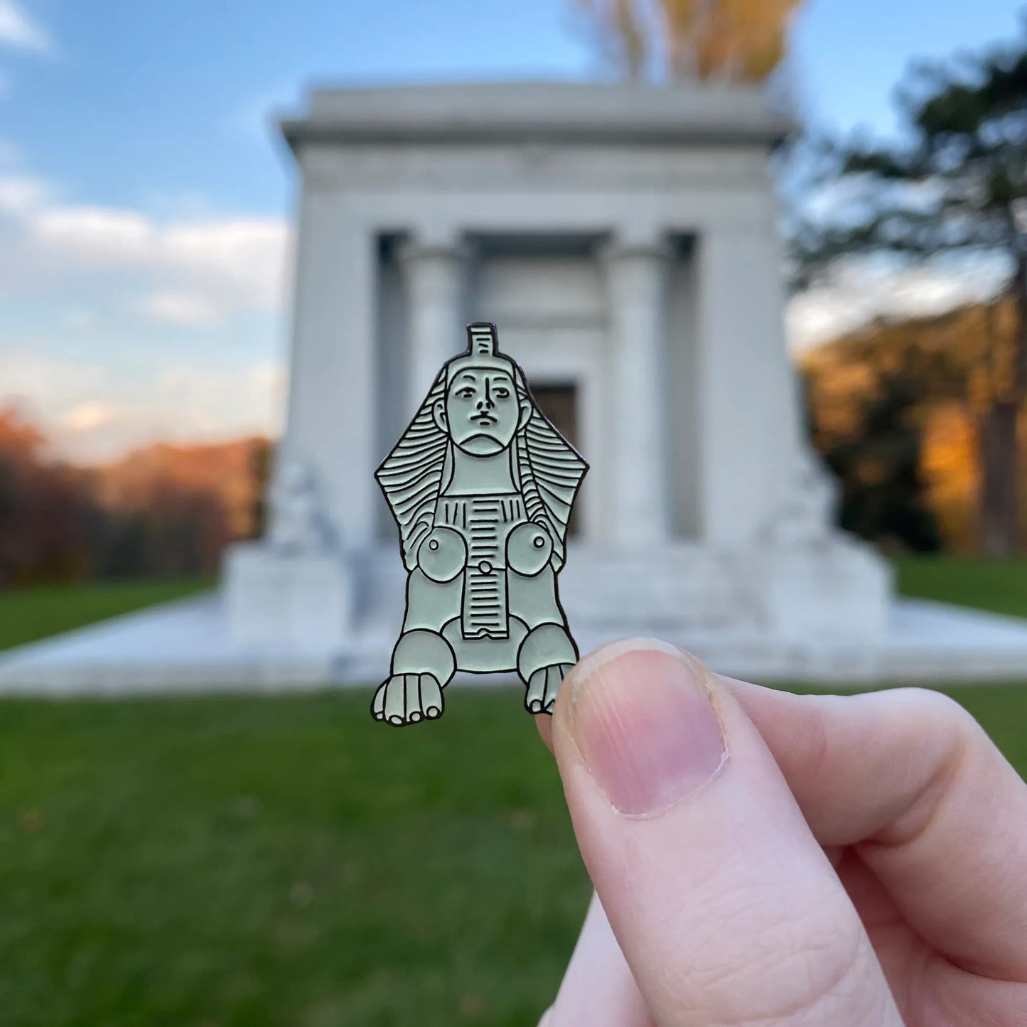 Allegheny Cemetery Titty Sphinx