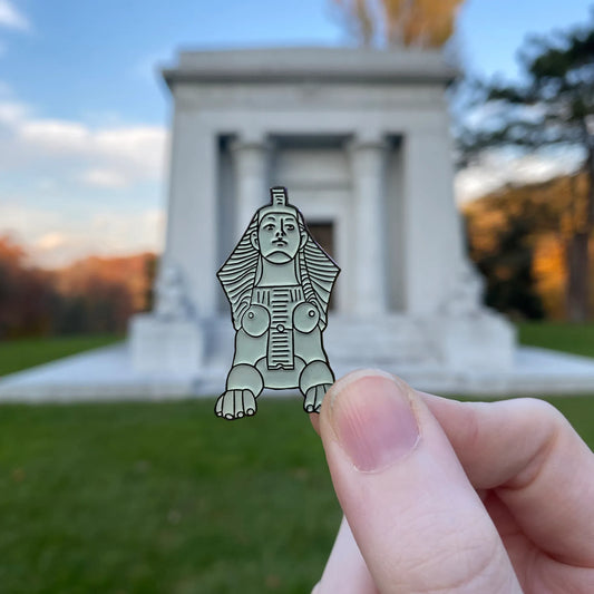 Allegheny Cemetery Titty Sphinx
