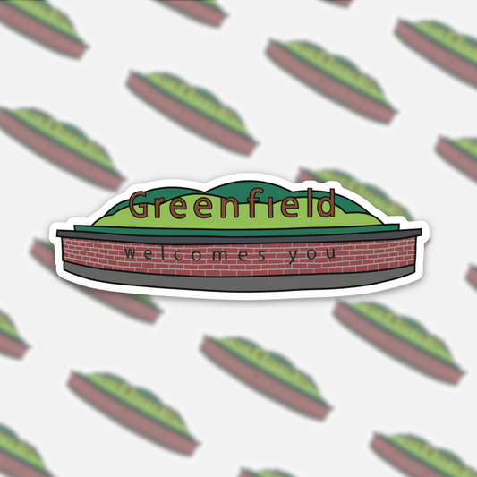 Greenfield Neighborhood Sign