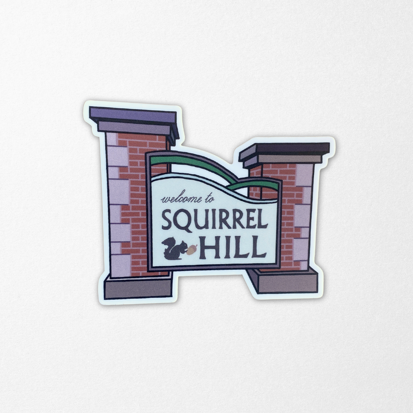 Squirrel Hill Neighborhood Sign