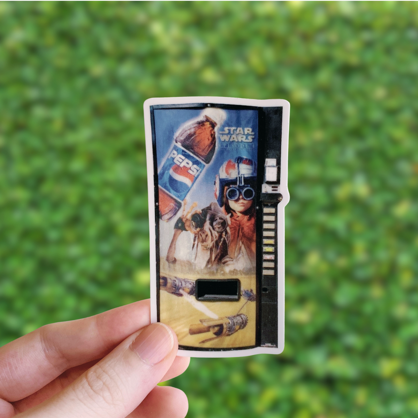 Phantom Menace Vending Machine Magnet