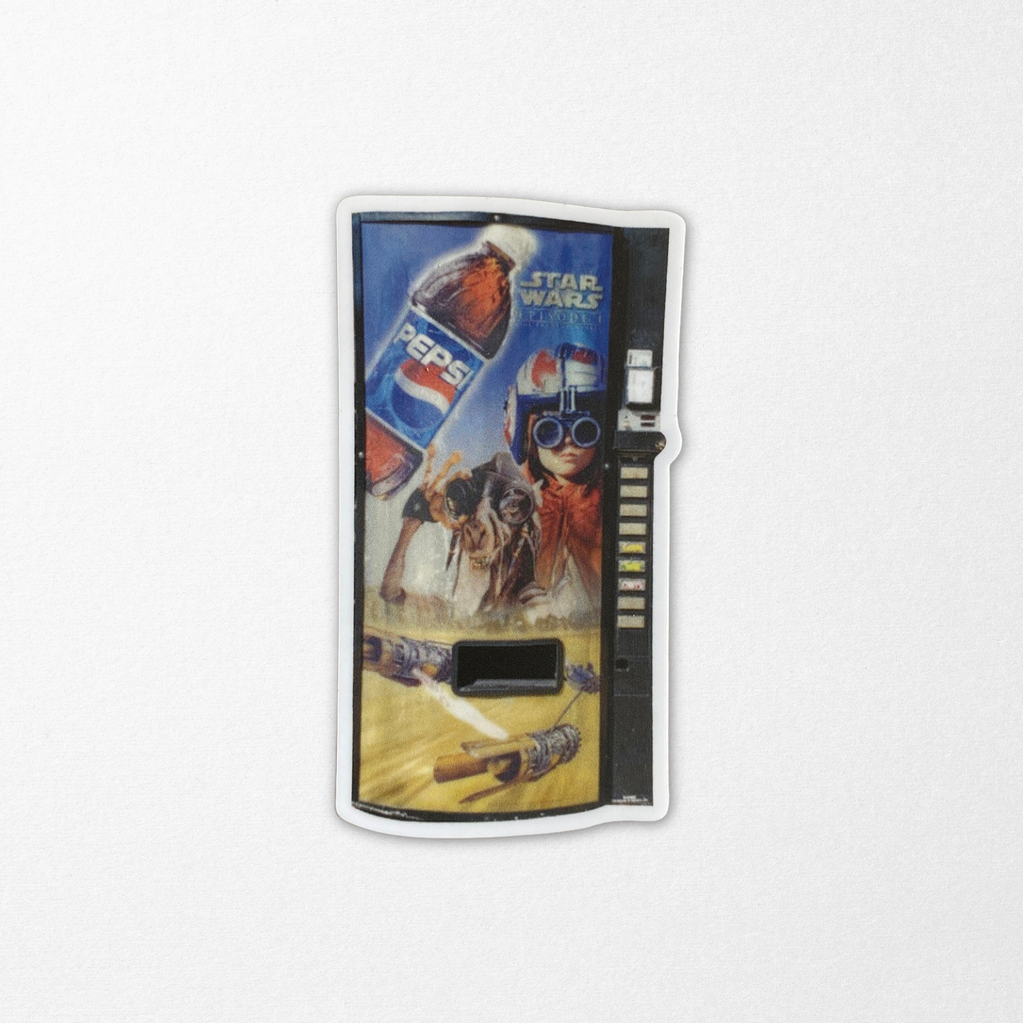 Phantom Menace Vending Machine Magnet