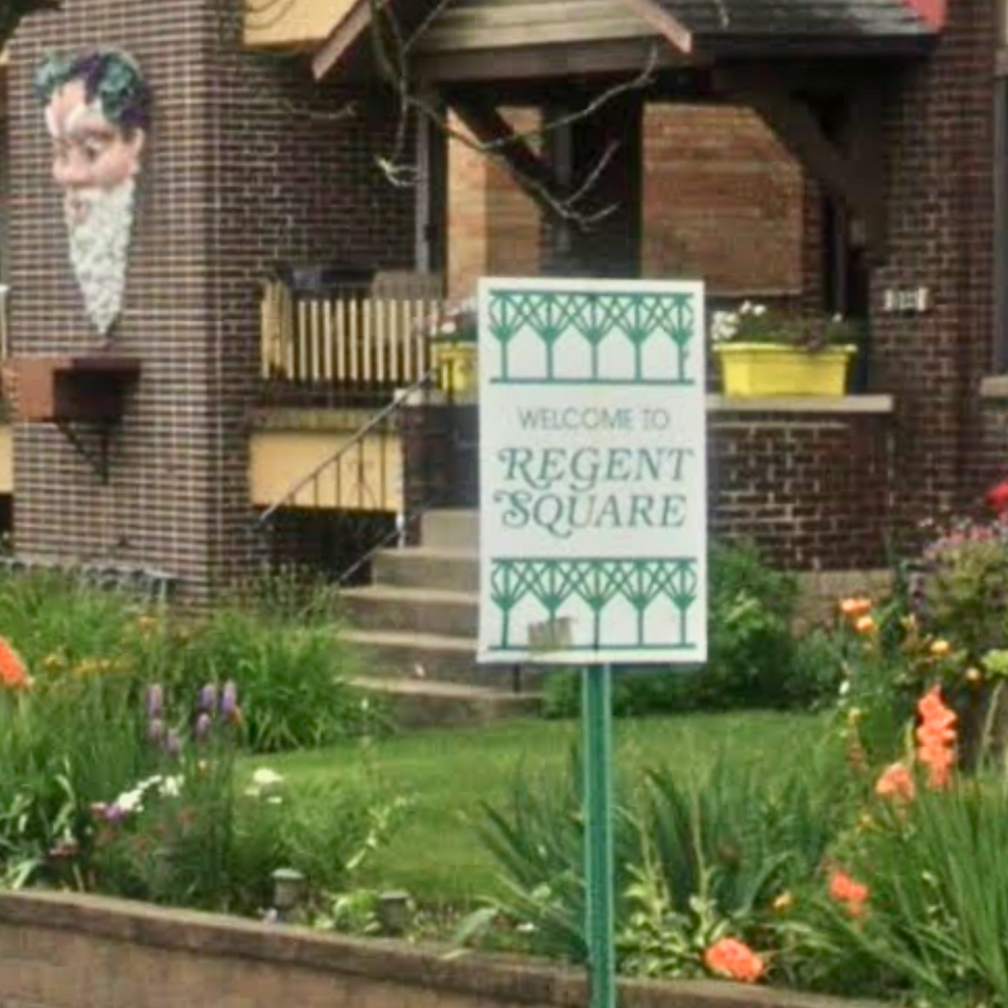 Regent Square Neighborhood Sign