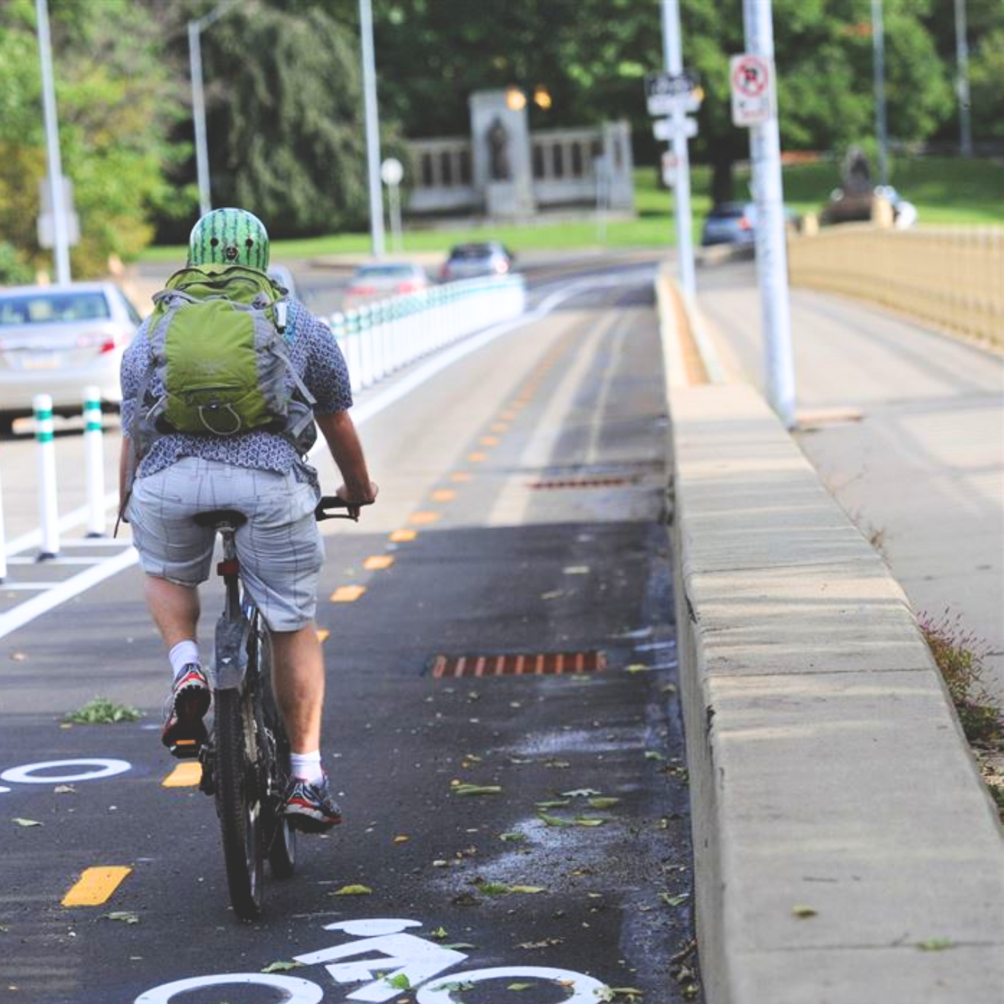 Share the Road Bicycle Sign