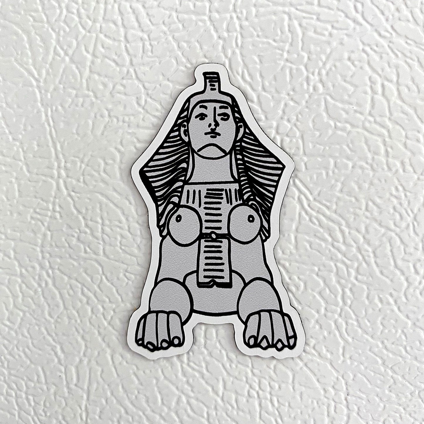 Allegheny Cemetery Titty Sphinx Magnet