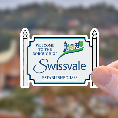 Swissvale Neighborhood Sign