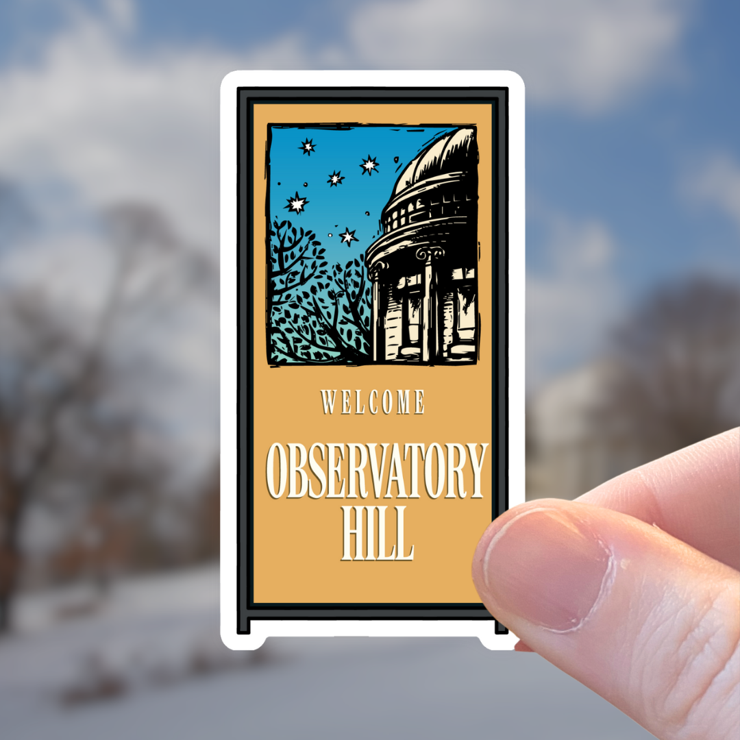 Observatory Hill Neighborhood Sign