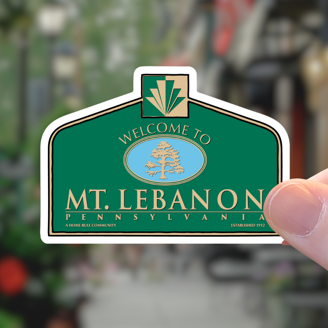 Mt Lebanon Neighborhood Sign