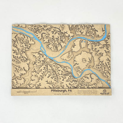 Pittsburgh Topographic Map