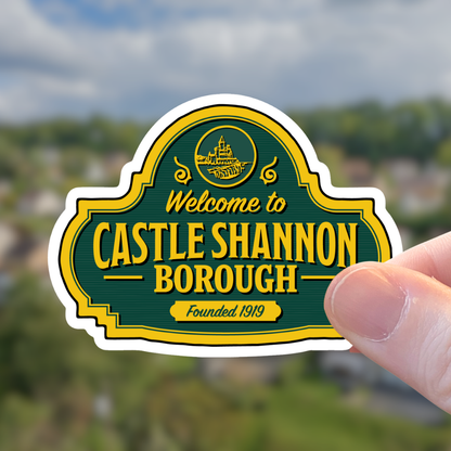 Castle Shannon Neighborhood Sign