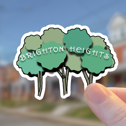 Brighton Heights Neighborhood Sign
