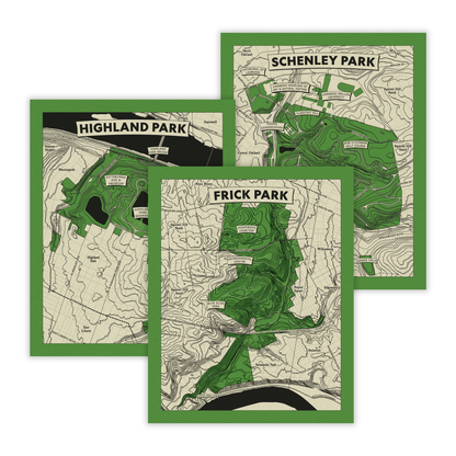 Pittsburgh Parks Trio Gift Set