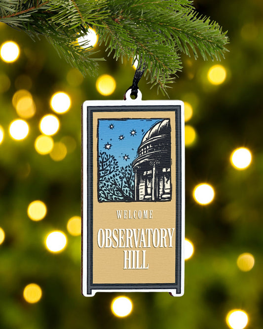 Observatory Hill Neighborhood Sign