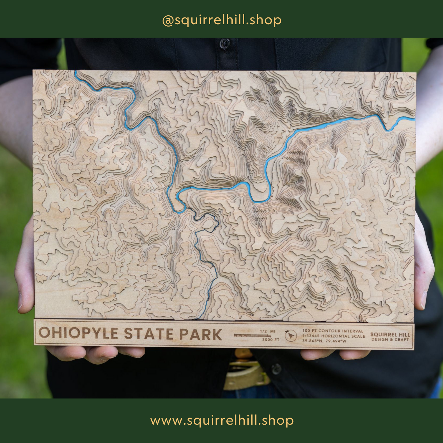 Ohiopyle Topographic Map