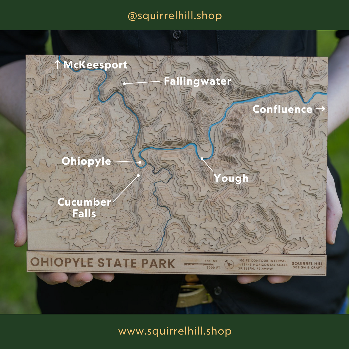 Ohiopyle Topographic Map