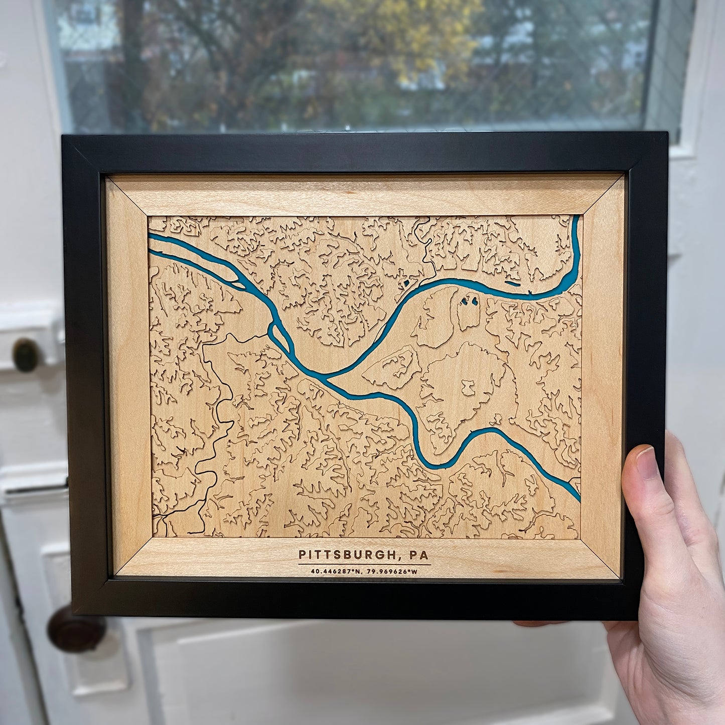 Pittsburgh Topographic Map
