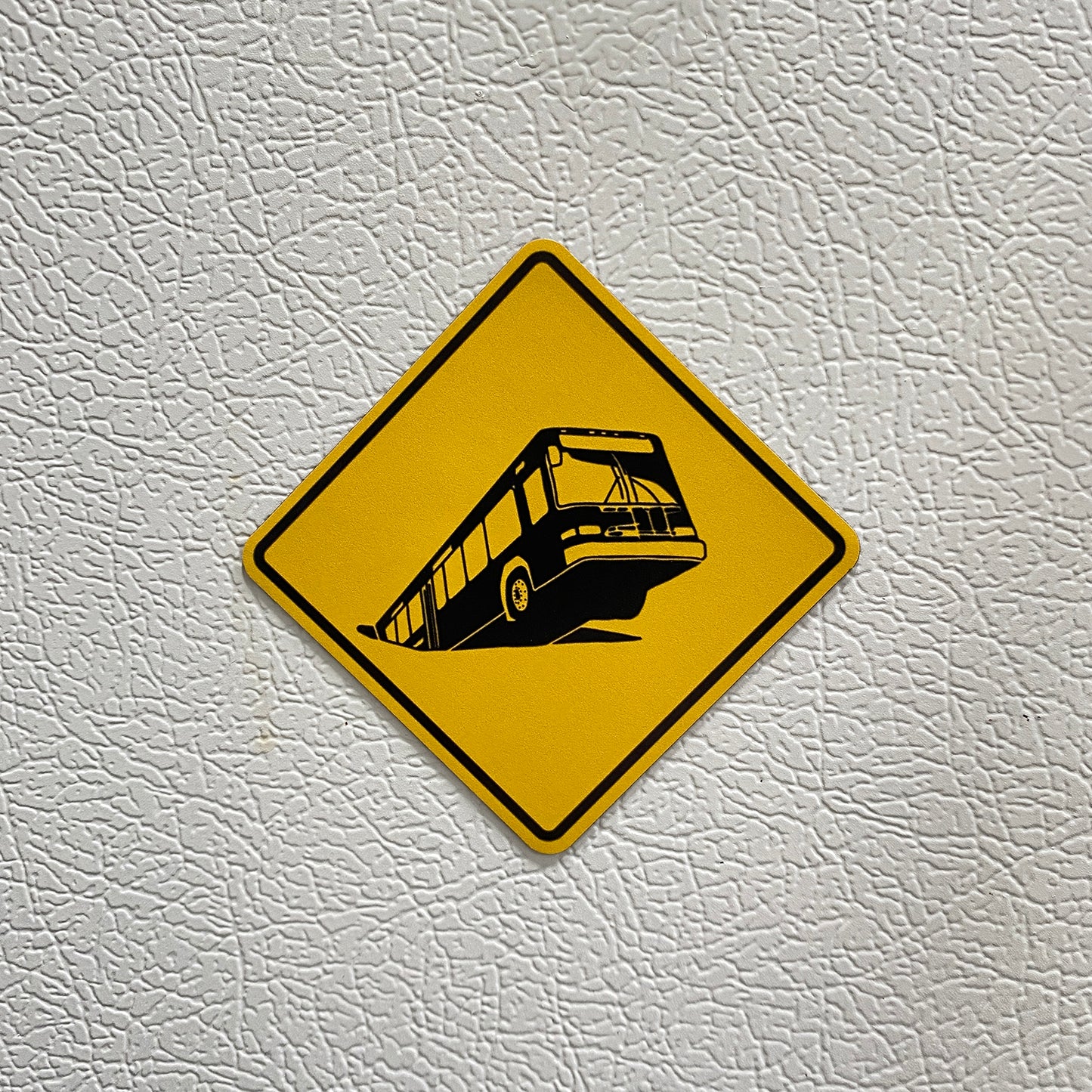 Sinkhole Bus Sign