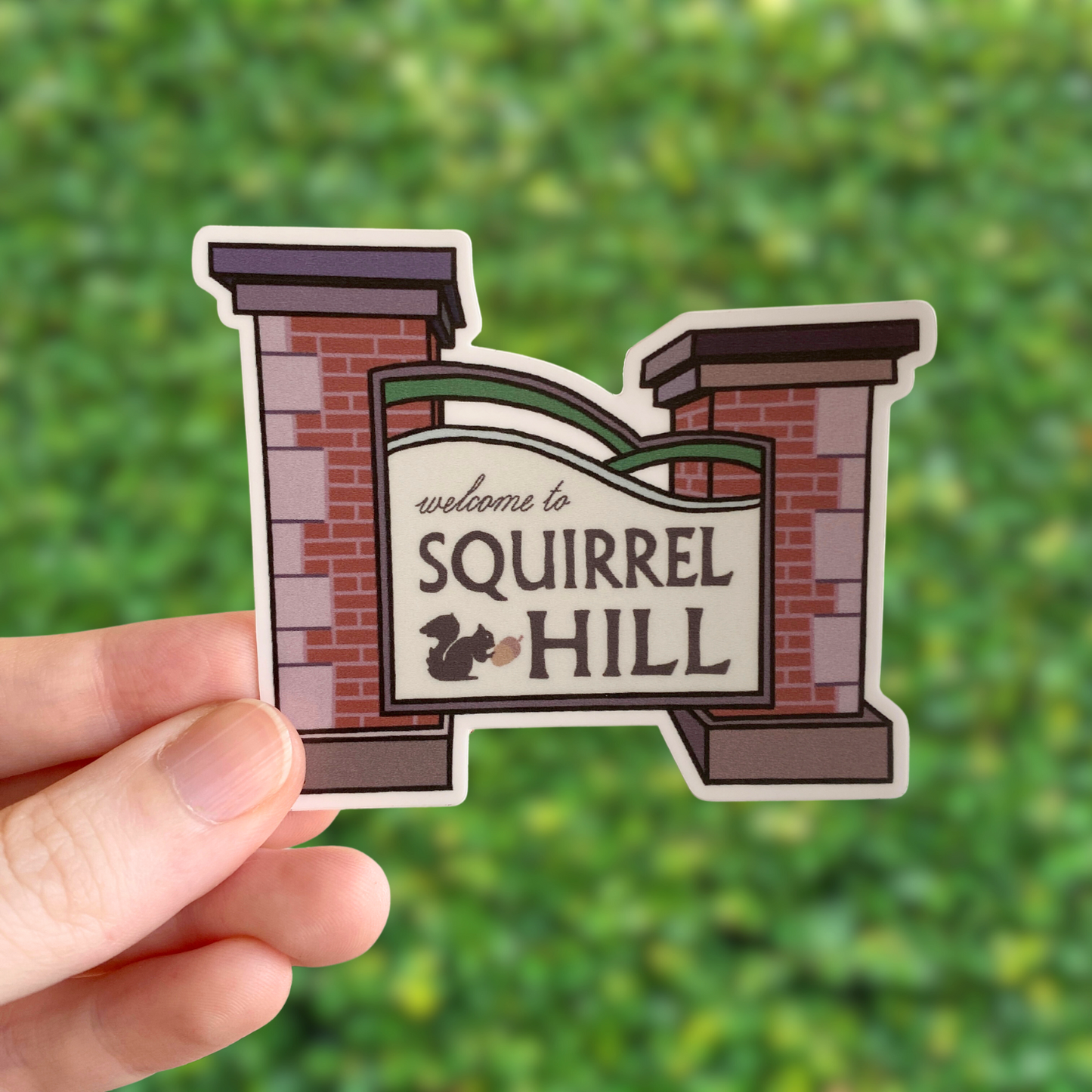 Squirrel Hill Neighborhood Sign