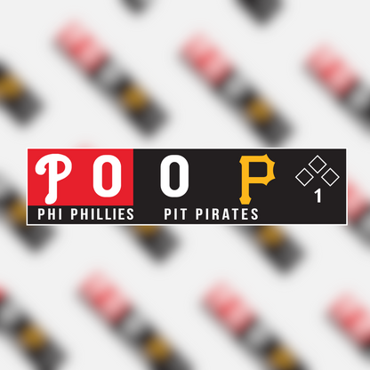 P00P Baseball Scoreboard