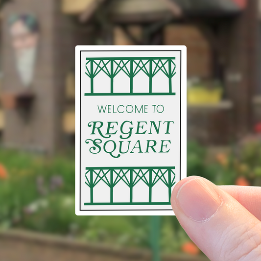Regent Square Neighborhood Sign