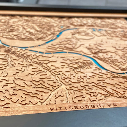 Pittsburgh Topographic Map